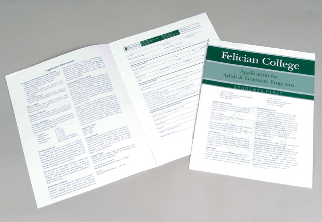 felician-newsletter1 College Application Design