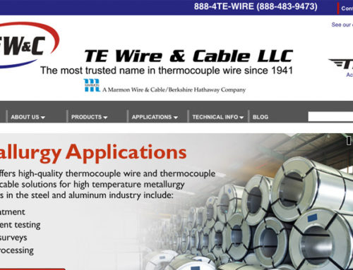 TE Wire and Cable E-Commerce Website