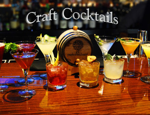 Craft Cocktail Ad Design